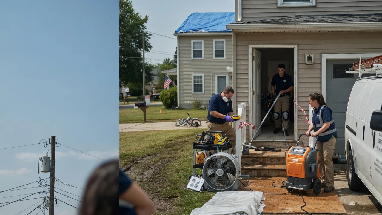 Water Damage Repair in Stockdale, PA near me